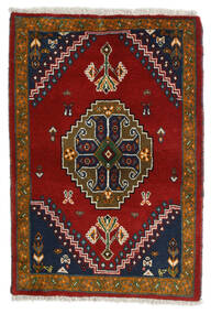  Persian Qashqai Rug 64X91 Dark Red/Brown Carpetvista