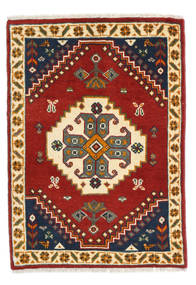  Orientalisk Ghashghai Matta 60X84 Röd/Beige Ull, Persien/Iran Carpetvista