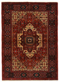 絨毯 ゴルトー 107X150 ダークレッド/レッド (ウール, ペルシャ/イラン)