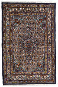  Moud Rug 98X150 Persian Dark Pink/Brown Small Carpetvista