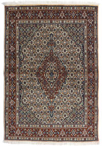 98X143 絨毯 ムード オリエンタル ダークレッド/グレー (ウール, ペルシャ/イラン) Carpetvista