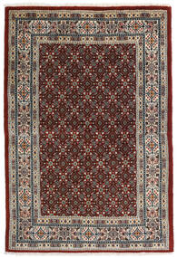 絨毯 ムード 99X146 茶色/グレー (ウール, ペルシャ/イラン)