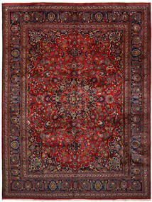  Persialainen Mashad Matot 296X393 Tummanpunainen/Punainen Carpetvista