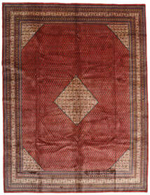  Persialainen Sarough Mir Matot 308X400 Punainen/Ruskea Carpetvista