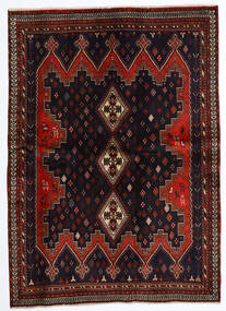 174X240 絨毯 オリエンタル アフシャル ダークレッド/レッド (ウール, ペルシャ/イラン) Carpetvista