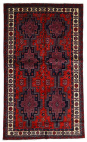 Afshar Rug Rug 154X262 Dark Pink/Dark Red Wool, Persia/Iran Carpetvista