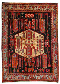 171X234 Alfombra Oriental Afshar Rojo Oscuro/Rojo (Lana, Persia/Irán) Carpetvista