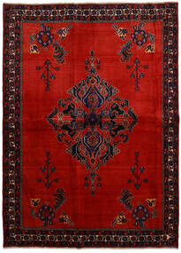  Afshar Teppich 166X228 Persischer Wollteppich Dunkelrot/Rot Carpetvista