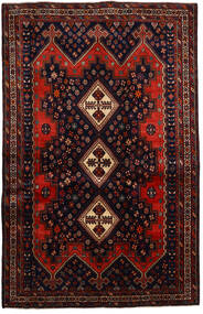 Afshar Matot Matto 167X261 Tummanpunainen/Ruskea Villa, Persia/Iran Carpetvista