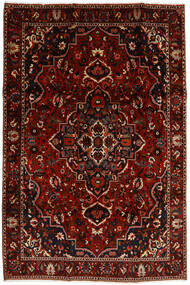 絨毯 ペルシャ バクティアリ 207X308 ダークレッド/レッド (ウール, ペルシャ/イラン)