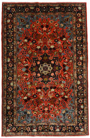 188X290 Alfombra Mehraban Oriental Marrón/Rojo (Lana, Persia/Irán) Carpetvista