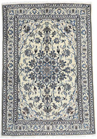  Orientalischer Nain Teppich 166X240 Grau/Beige Wolle, Persien/Iran Carpetvista