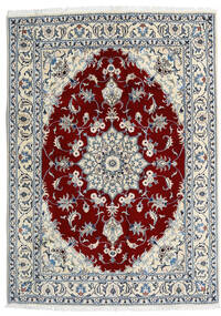  Orientalischer Nain Teppich 171X238 Grau/Beige Wolle, Persien/Iran Carpetvista