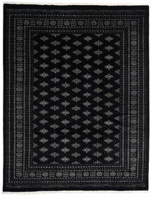  Orientalischer Pakistan Buchara 3Ply Teppich 244X312 Schwarz/Dunkelgrau Wolle, Pakistan Carpetvista