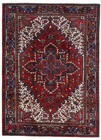 215X295 Heriz Tæppe Orientalsk Lyserød/Mørkerød (Uld, Persien/Iran) Carpetvista