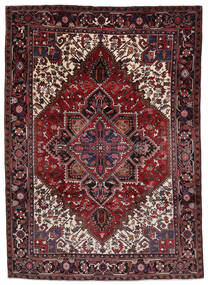  Heriz Rug 212X290 Persian Wool Dark Red/Red Carpetvista