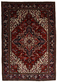  Heriz Teppich 204X298 Persischer Wollteppich Dunkelrot/Rot Carpetvista