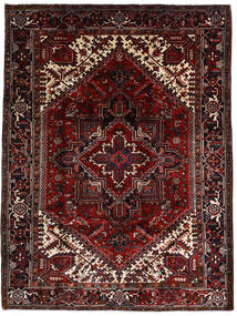  Heriz Teppich 206X270 Persischer Wollteppich Dunkelrot/Rot Carpetvista