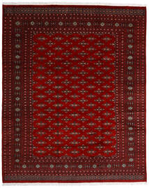 242X299 Dywan Pakistański Bucharski 2Ply Orientalny Ciemnoczerwony/Czerwony (Wełna, Pakistan ) Carpetvista