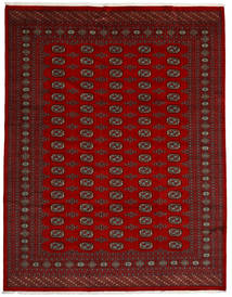 243X314 Dywan Pakistański Bucharski 2Ply Orientalny Ciemnoczerwony/Brunatny (Wełna, Pakistan ) Carpetvista