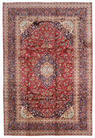 246X370 Keshan Rug Oriental Red/Orange (Wool, Persia/Iran) Carpetvista