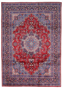  Mashad Rug 247X344 Persian Wool Red/Dark Purple Large Carpetvista
