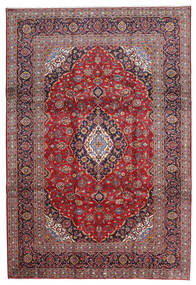 Tapete Oriental Kashan 240X343 Vermelho/Rosa Escuro (Lã, Pérsia/Irão)