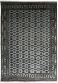 301X418 Pakistan Buchara 2Ply Teppich Orientalischer Dunkelgrau/Grau Großer (Wolle, Pakistan) Carpetvista