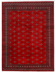 275X369 Χαλι Ανατολής Pakistan Μπουχαρα 2Ply Σκούρο Κόκκινο/Κόκκινα Μεγαλα (Μαλλί, Πακιστανικά) Carpetvista
