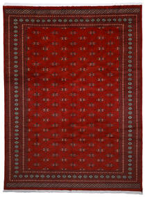 272X364 Dywan Orientalny Pakistański Bucharski 2Ply Ciemnoczerwony Duży (Wełna, Pakistan ) Carpetvista
