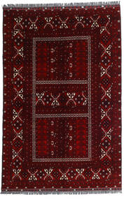 162X248 Alfombra Kunduz Oriental Rojo Oscuro/Rojo (Lana, Afganistán) Carpetvista