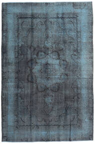 193X289 Alfombra Vintage Heritage Moderna Gris Oscuro/Azul (Lana, Persia/Irán) Carpetvista