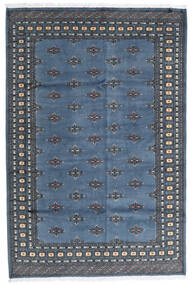 173X258 絨毯 オリエンタル パキスタン ブハラ 2Ply ブルー/ダークグレー (ウール, パキスタン) Carpetvista