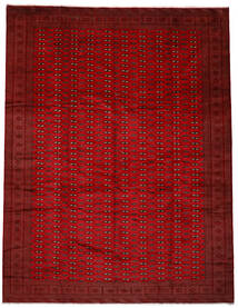 Tapete Turcomano 300X385 Vermelho Escuro/Castanho Grande (Lã, Pérsia/Irão)