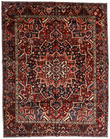 絨毯 オリエンタル バクティアリ 303X390 ダークレッド/レッド 大きな (ウール, ペルシャ/イラン)