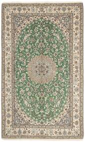  Orientalisk Nain Fine 9La Matta 155X258 Beige/Grön Persien/Iran