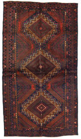 絨毯 バルーチ 110X195 ダークピンク/ダークレッド (ウール, アフガニスタン)