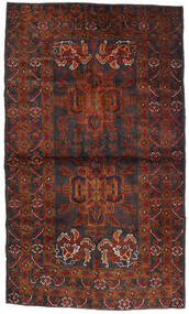 Baluch Rug Rug 110X185 Dark Red/Brown Wool, Afghanistan Carpetvista