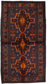  Orientalischer Belutsch Teppich 115X195 Dunkelrosa/Dunkelrot Wolle, Afghanistan Carpetvista