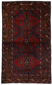 118X190 Dywan Beludż Orientalny Ciemnoczerwony (Wełna, Afganistan) Carpetvista