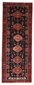  Hamadan Rug 110X290 Persian Wool Red/Dark Pink Small Carpetvista