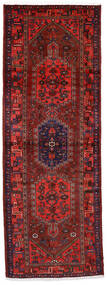 絨毯 ペルシャ ハマダン 104X290 廊下 カーペット レッド/ダークレッド (ウール, ペルシャ/イラン)