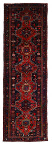  Persian Hamadan Rug 110X312 Dark Red/Red Carpetvista