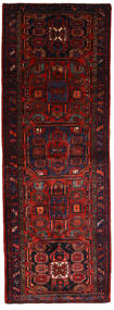  Persian Hamadan Rug 110X310 Dark Red/Red Carpetvista