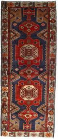  Persian Hamadan Rug 115X286 Brown/Dark Pink Carpetvista