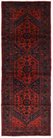Hamadan Teppich 110X303 Läufer Dunkelrot/Rot Wolle, Persien/Iran Carpetvista