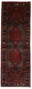 Hamadan Rug 107X303 Runner
 Dark Red/Red Wool, Persia/Iran Carpetvista