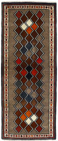  74X185 Hamadan Matot Käytävämatto Matto Ruskea/Tummanpunainen Persia/Iran Carpetvista