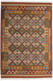 Kelim Adana 200X300 マルチカラー/ダークレッド ウール 絨毯