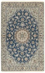  Persischer Nain Fine 9La Teppich 115X188 Beige/Dunkelgrau (Wolle, Persien/Iran)